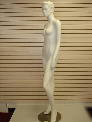 White color full-size female mannequin ab-28