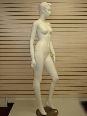 White color full-size female mannequin ab-28