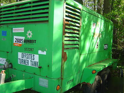 2000 ingersoll rand 825 air compressor cummins diesel