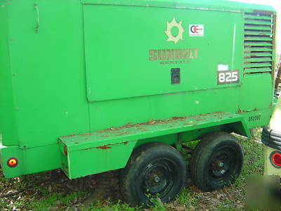 2000 ingersoll rand 825 air compressor cummins diesel