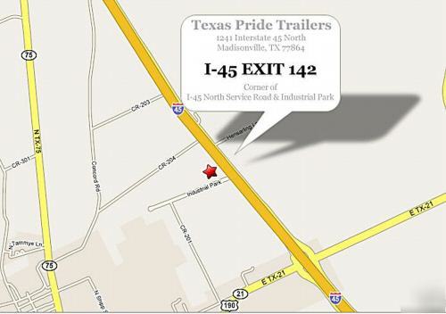 New 2010 6'X10' texas pride dump trailer 7K gvwr 