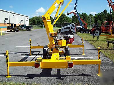 New nifty TM34 40' towable boom lift, , warranty,we ship