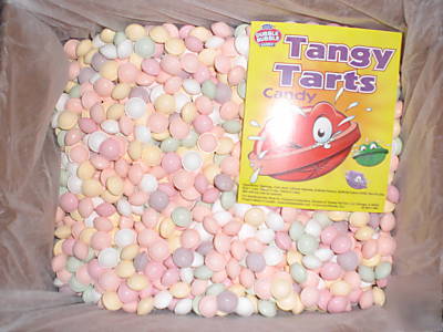 Tangy tarts uncoated bulk vending fruit candy 5 pounds