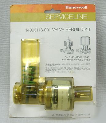 Valve rebuild kit 14003118-001 honeywell serviceline