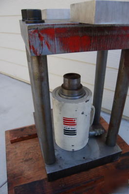 100-ton-hydraulic-ram-pac-jack-press-frame -duff-norton