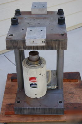 100-ton-hydraulic-ram-pac-jack-press-frame -duff-norton