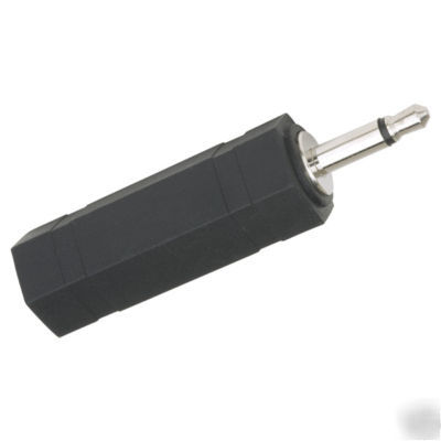  3.5MM mono jack plug to 6.35MM mono socket