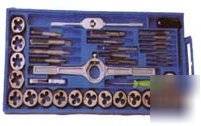 80PC tap & die set sae & metric automotive hand tools