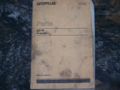 Caterpillar parts book 621B tractor 45P 45P1 to 45P2711