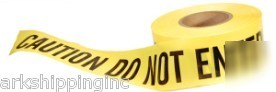 Contractor barricade tape- 