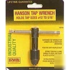 Irwin hanson t-handle tap wrench #12- 5/16
