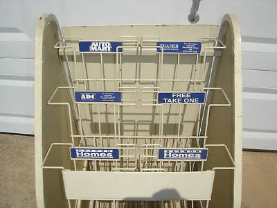 Literature rack - magazine, digest or publications