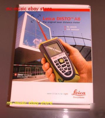 New leica distoâ„¢ A8 a 8 laser measurer distancemeter @