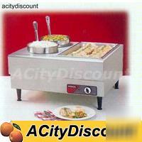 New nemco stainless steel mini buffet steamtable warmer