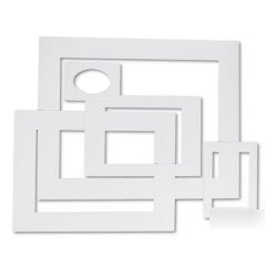 Pacon precut mat frames