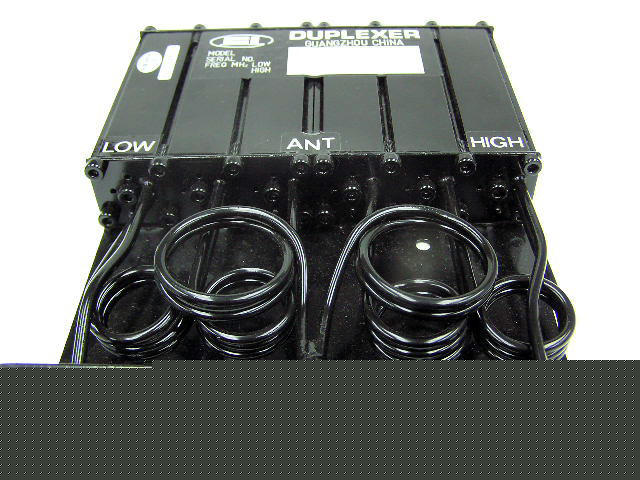 Uhf 50W 6 cavity duplexer for repeater -free tuning