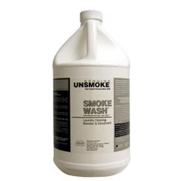 Unsmoke smoke wash-smoke odor conteractant & detergent