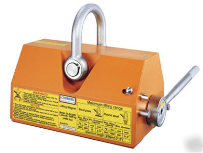 Vertex avml-600 permanent magnetic lifter 1320 lb cap
