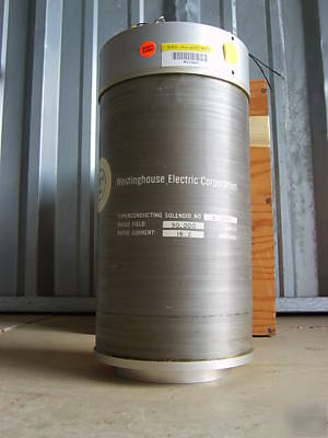 Westinghous 3-6010 superconducting solenoid