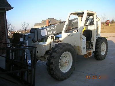 2002 terex/bpi shooting boom forklift