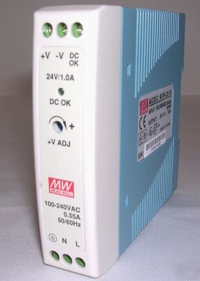 20W single output 24V industrial din rail power supply