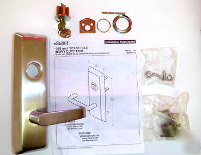 Corbin-russwin #N955 exit device trim lockset