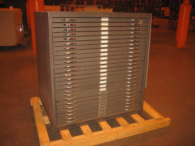 Heavy duty 25 drawer parts & tool storage cabinet,used