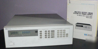 Hp / agilent 6627A quad ouput dc power supply nice 