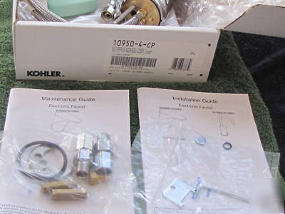 Kohler k-10950-4-cp touchless electronic faucet