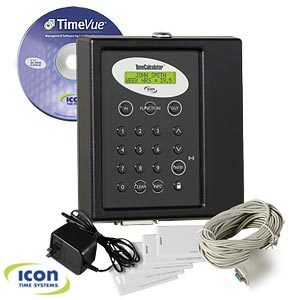 New icon proximity badge time clock system package $339