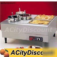 New nemco stainless steel mini steamtable warmer