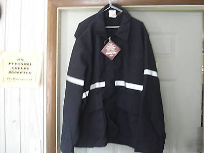 New nomex jacket 4X large, w/ tags. navy blue