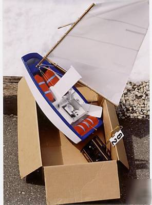 Optimist 1/4 scale remote control r/c sailboat business