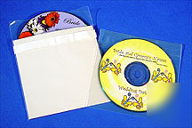 Polypro cd sleeves (100)(free ship)