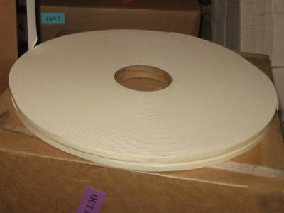 Sg/norton foam tape V744FR 3/8IN x 100FT white 2 rolls 