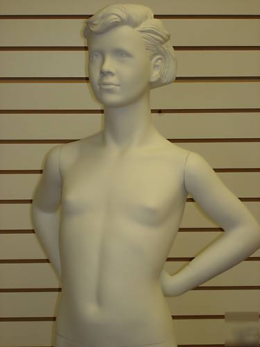 White color full size girl mannequin k-1667