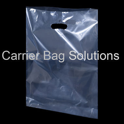 1000 small clear plastic carrier bags - 10