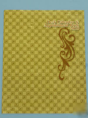 2010 planner desk calendar organizer monthly book fbrn