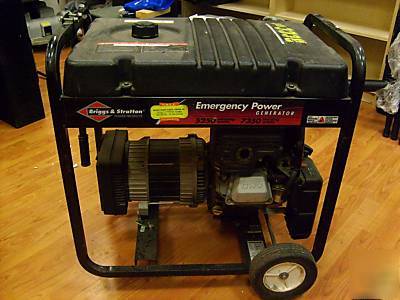 Briggs & stratton 5250 watts emergency power generator