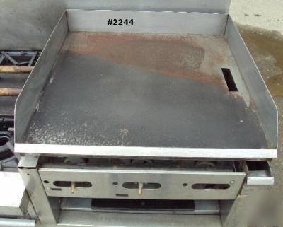 Commercial stove, grill, double oven- by vulcan