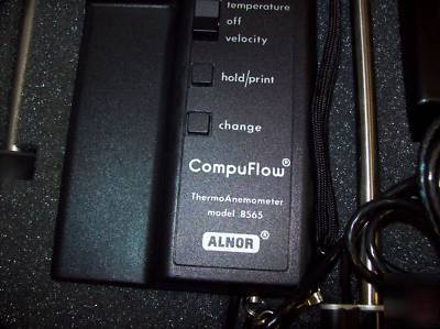 Compuflow thermoanemometer model 8565 with printer 