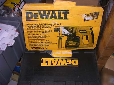 Dewalt - DW005K-2 - cordless rotay hammer drill
