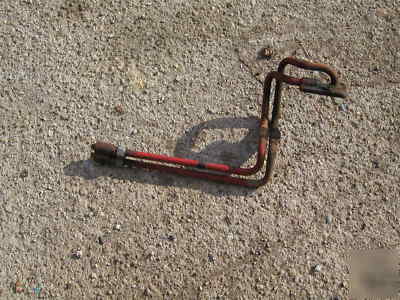 Farmall 460 560 tractor rear steel short hydraulic line