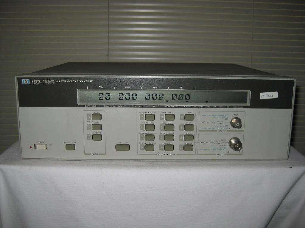 Hp agilent 5350B 20 ghz cw microwave frequency counter