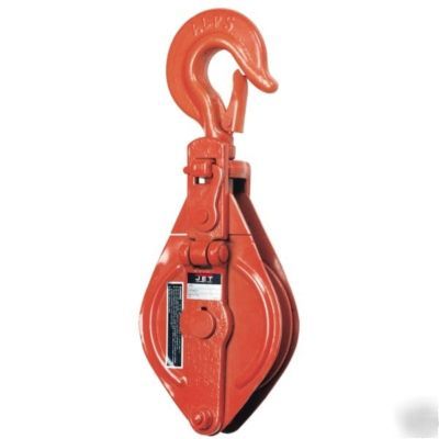 Jet 302904 single sheave 3/4-ton capacity snatch block 