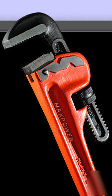 Maxpower 00104 - 14 in. pipe wrench heavy duty