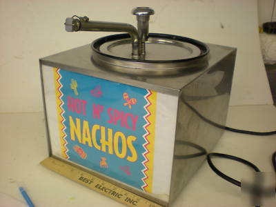Star nacho cheese warmer dispenser with pump