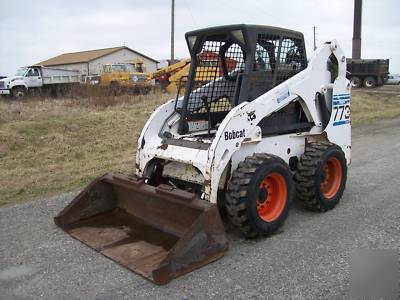 2001 bobcat 773 with only 1618 hours 