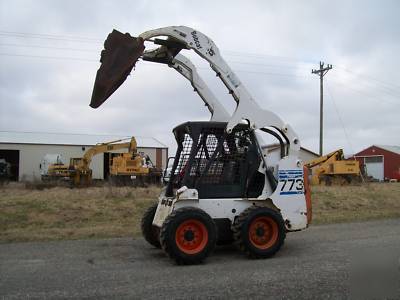 2001 bobcat 773 with only 1618 hours 