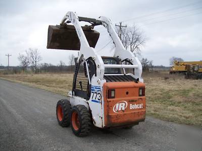 2001 bobcat 773 with only 1618 hours 